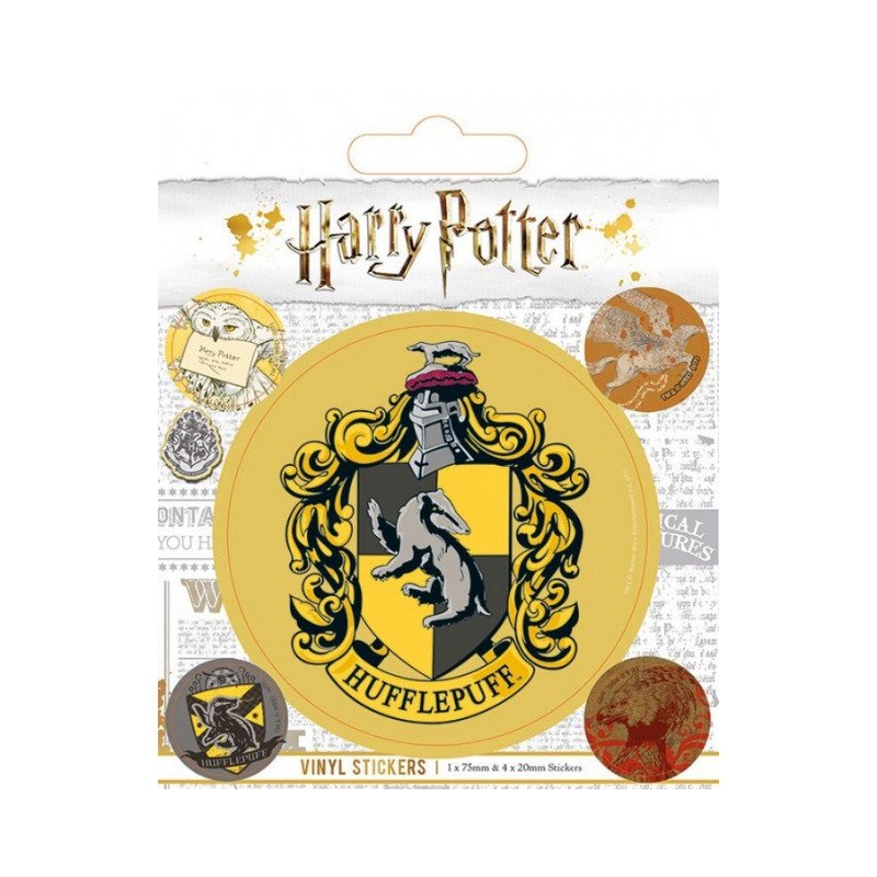 Sticker Poufsouffle (5Pcs) Le Refuge du Sorcier